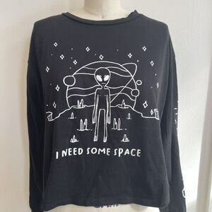 Long Sleeve Crop Top